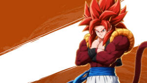 Ssj4 Gogeta Orange Wallpaper