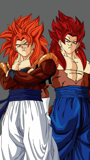 Ssj4 Gogeta Smug Look Wallpaper