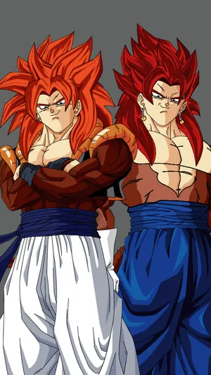 Ssj4 Gogeta Smug Look Wallpaper