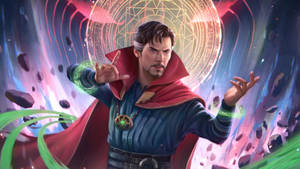 Ssuperhero Doctor Strange Casting A Spell Wallpaper