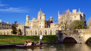 St John's College Cambridge Wallpaper