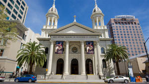 St John The Baptist Church In San Francisco Wallpaper