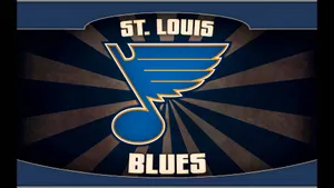 St Louis Blues Note Logo Wallpaper