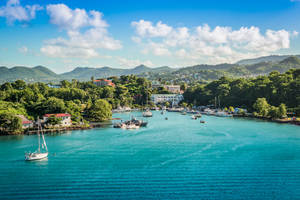 St. Lucia Castries Marina Wallpaper