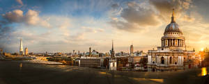 St Paul City Of London Panorama Wallpaper