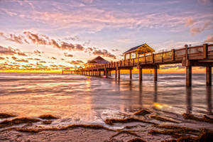 St Petersburg Beach Pier Wallpaper