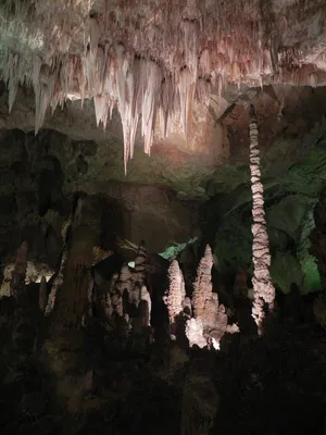 Stalactites Carlsbad Caverns National Park Wallpaper