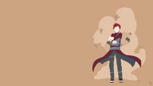 Standing Faceless Gaara Wallpaper