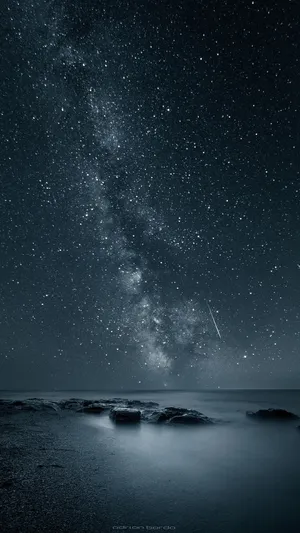 Star-filled Sky Iphone 8 Live Wallpaper