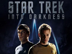 Star Trek Into Darkness Grey Title Wallpaper