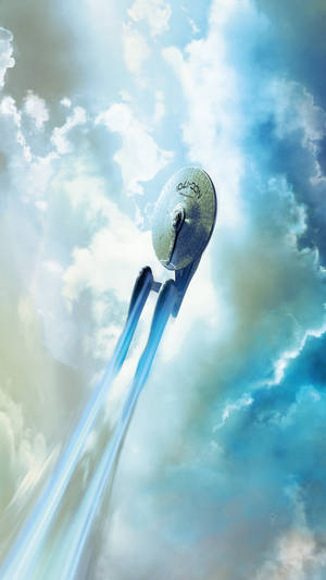 Star Trek Iphone Ship Launch Wallpaper