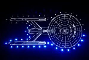 Star Trek Iphone Starship Art Wallpaper