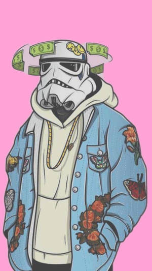 Star Wars Bape Cartoon Wallpaper