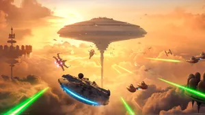 Star Wars Battlefront Bespin Ultrawide 4k Wallpaper