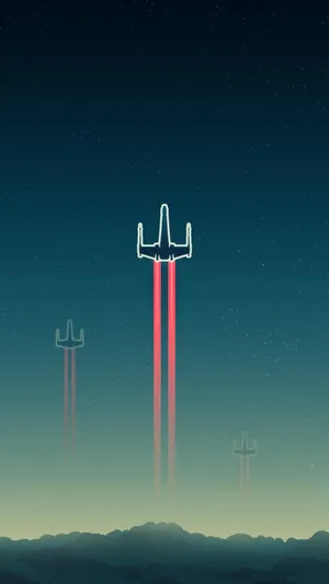 Star Wars Ipad Minimalist Starfighters Wallpaper
