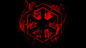 Star Wars Red Sith Empire Logo Wallpaper
