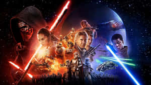 Star Wars The Force Awakens Cast Wallpaper