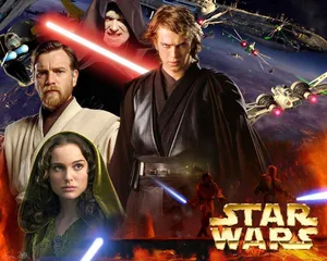 Star Wars The Force Awakens Poster Wallpaper