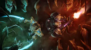 Starcraft 2 High Templar Terran Wallpaper