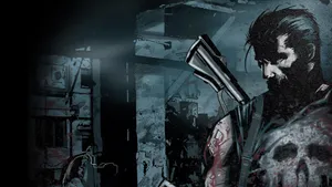 Stare Down Evil With The Punisher Wallpaper