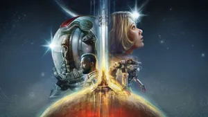 Starfield Characters In Space Wallpaper