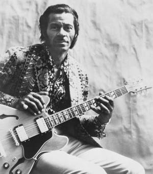 Staring Chuck Berry Wallpaper