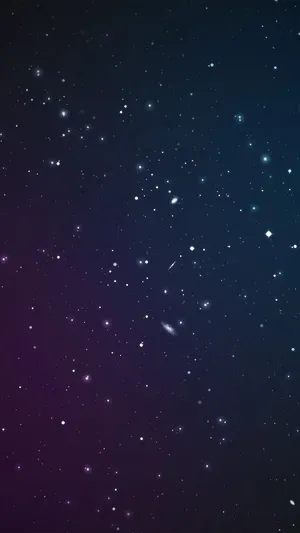 Starry Night Sky Smartphone Background Wallpaper
