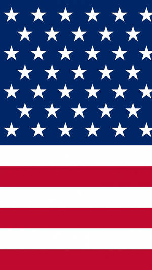 Stars And Stripes Of Flag Of America Iphone Wallpaper