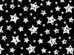 Stars Cool Pattern Wallpaper