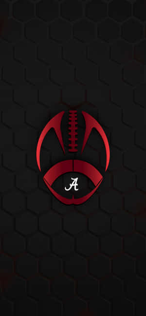 Start Every Saturday With Alabama Football Logo Wallpaper