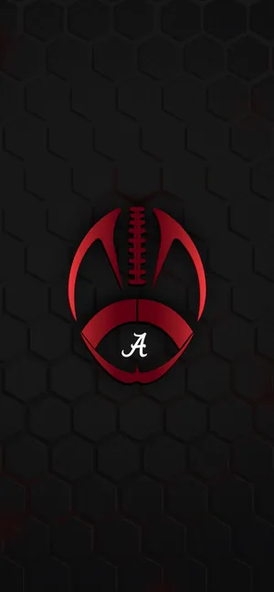 Start Every Saturday With Alabama Football Logo Wallpaper