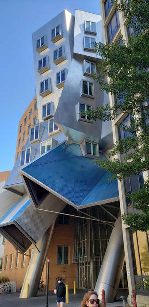 Stata Center Building At Mit Wallpaper