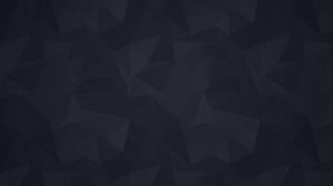 Static Dark Blue Polygons Wallpaper