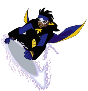 Static Shock With Floating Plate Wallpaper