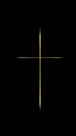 Stay Connected With Cross Phone Wallpaper