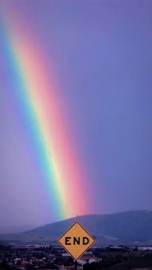 Stay Connected With The Latest Vibrant Tech Trends - Aesthetic Rainbow Mobile Wallpaper