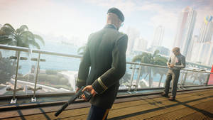 Stealthy Mission - Agent 47 In Action In Hitman 2 Wallpaper