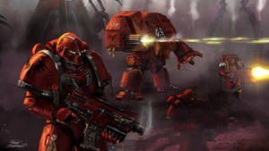 Steel Kindred Warhammer 40k Hd Wallpaper