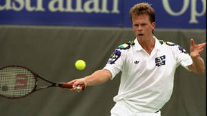 Stefan Edberg Forehand Receive Wallpaper