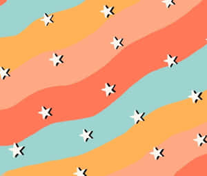 Step Into A Groovy Retro Getaway! Wallpaper