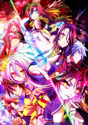 Step Into A World Of Strategy And Adventure With The Film No Game No Life: Zero! Wallpaper