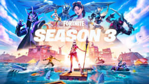 Step Into The Fortnite: Chapter 3 Season 1 Battle Royale Wallpaper