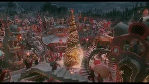 Step Into The Magical Town Of Whoville Wallpaper