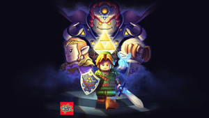 Step Into The Wild World Of Hyrule In The Legend Of Zelda. Wallpaper