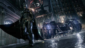 Step Into The World Of Batman With This Hd Wallpaper Wallpaper