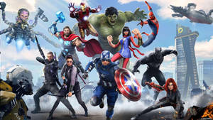 Step Up Your Game With The New Marvel Xbox! Wallpaper