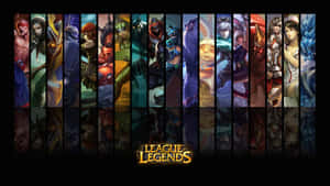 Step Up Your Pvp Game With A League Of Legends Laptop Wallpaper