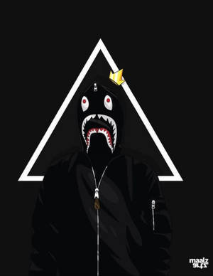 Step Up Your Street Style With A Cool Bape Hoodie. Wallpaper