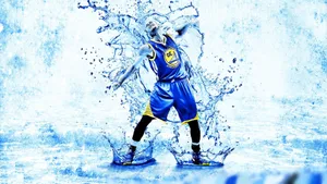 Stephen Curry Is Cool As Ice. Wallpaper