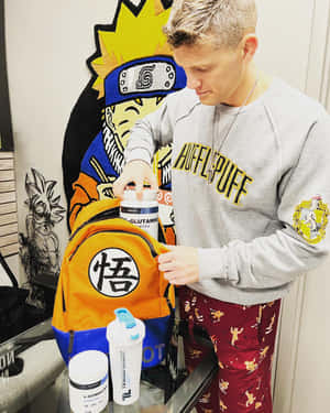 Stephen Thompson Displaying His Remarkable Martial Arts Skills Wallpaper